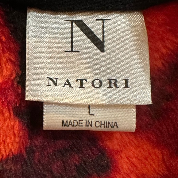 NWOT - Gorgeous NATORI Super Soft Plush Shawl Collar Robe - Size Large - Picture 4 of 6